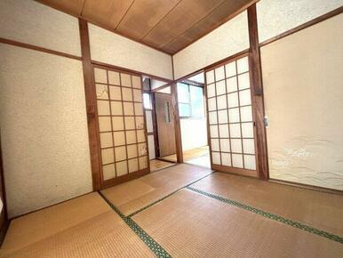 現地室内（和室）
