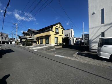 物件前面道路、北側