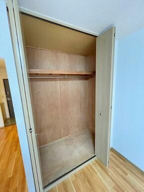 たくさん収納可能なクローゼット