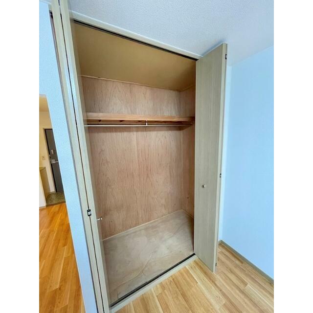 たくさん収納可能なクローゼット