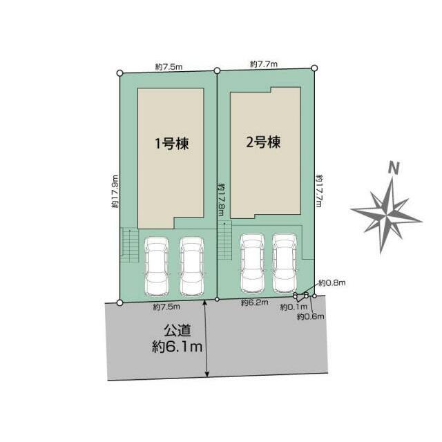 堺市南区晴美台3丁2区画 区画図