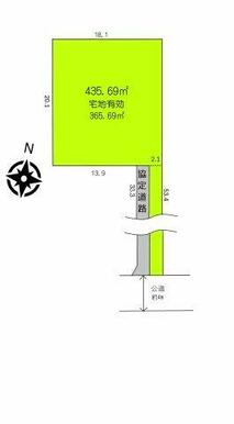 広々131坪の敷地です。