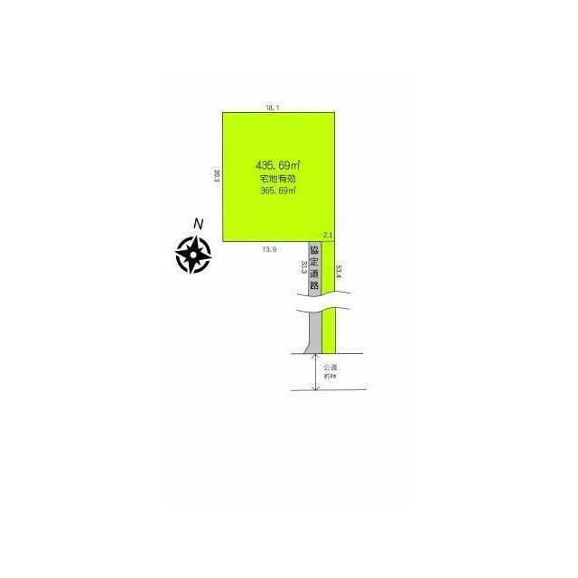 広々131坪の敷地です。