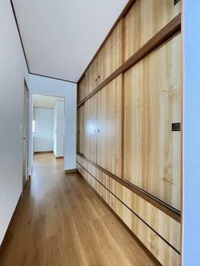 消耗品のストックなど、使い方様々な収納スペース！