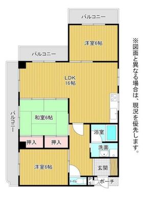 各部屋の段差がなく、バリアフリー仕様です。