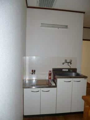 ガスコンロ2口設置可