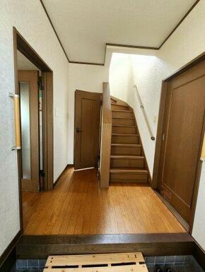 玄関を入った正面のところです