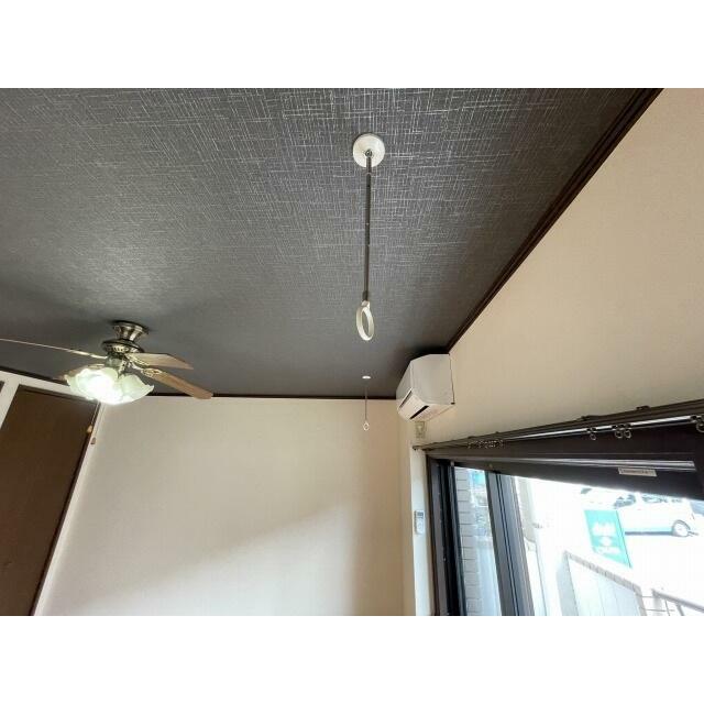 室内物干しも有ります！！