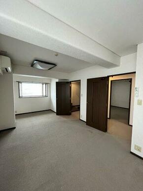 ドアが2つあるので、分割して利用もできます