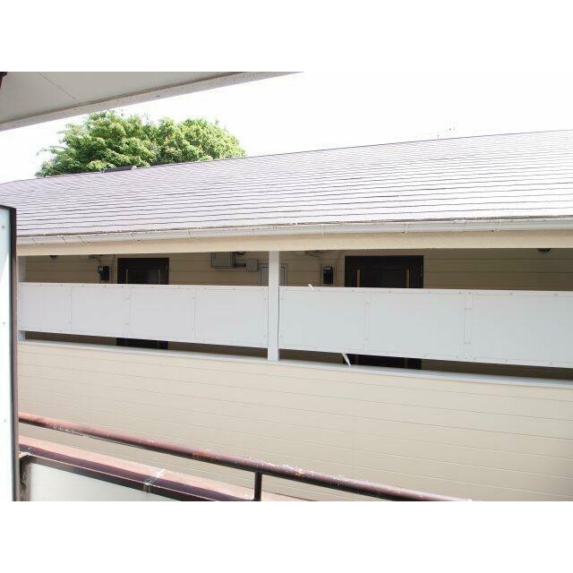 バルコニーからの眺望。