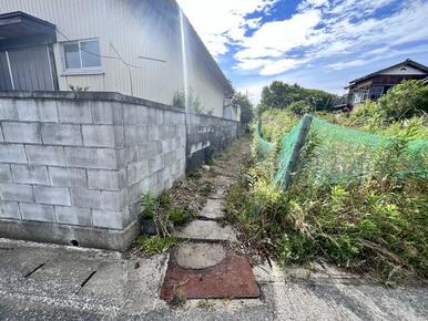 南側の道路写真です。