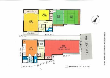 建物配置図面