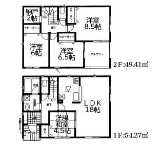 間取り図です。