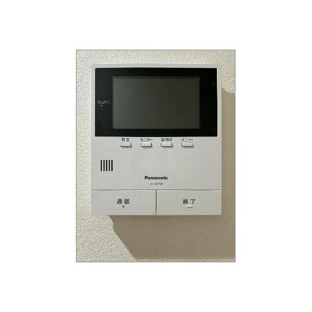 来訪者の確認が出来るモニター付インターホン