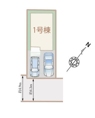 限定１棟　全体区画図