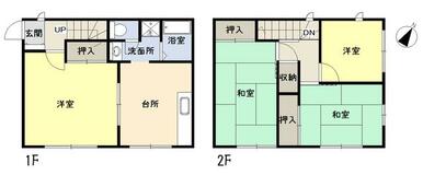 サンパーク西大輪　間取図