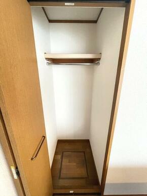 たくさん収納可能なクローゼット
