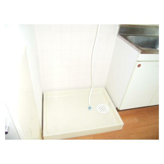 室内洗濯機置き場♪