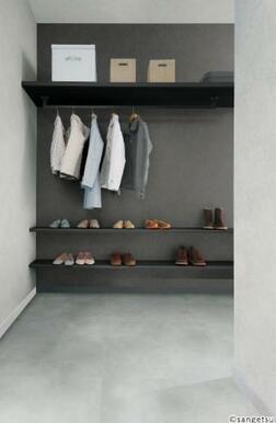 ３階居室アクセントクロス