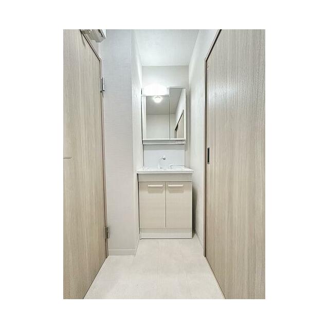 洗面台　新規交換済みです。