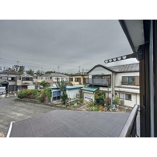 洗濯物の外干しもできます