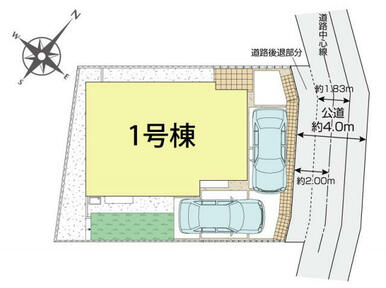 横浜市港北区新吉田東1丁目1棟 区画図