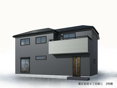 完成予想図（外観）