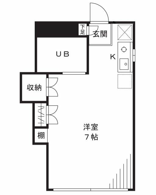 G－108 401 ワンルーム 川崎市高津区の貸マンションの物件情報