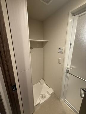 洗濯機置き場　2025年10月撮影