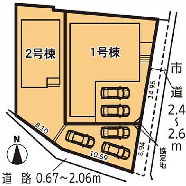 あま市 石作郷 (七宝駅) 1階建 3LDKの写真