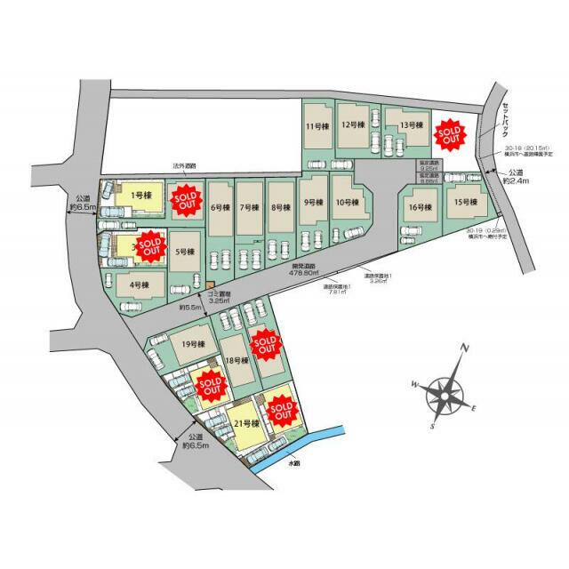 横浜市瀬谷区北新2期22棟 区画図