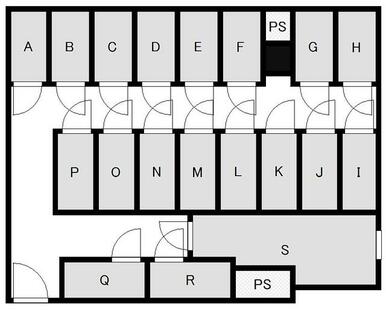 間取区画配置図