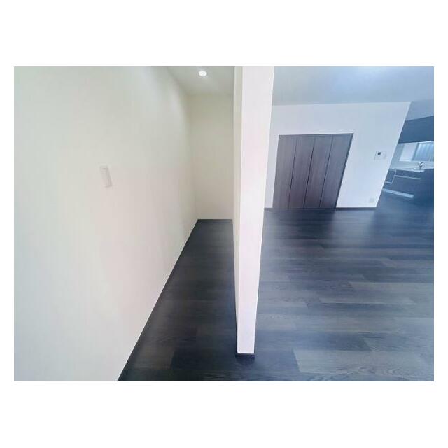 リビング裏　収納　壁掛けテレビ等設置可能