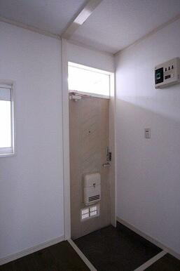 すっきりと使いやすい玄関