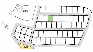 全体区画図　１８８．５７ｍ２　・　５７．０４坪