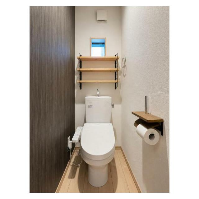 ほっと安らげるトイレ空間です。