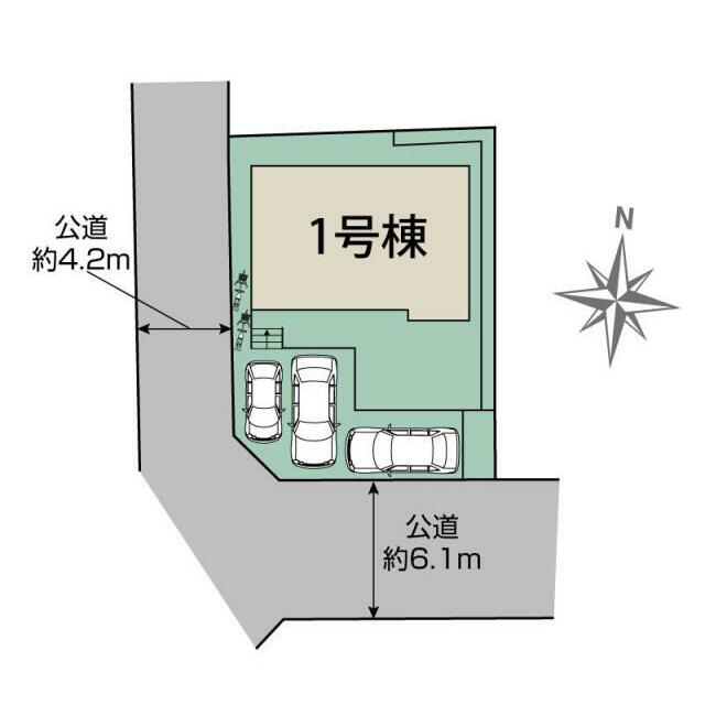 藤沢市本藤沢7丁目1棟 区画図