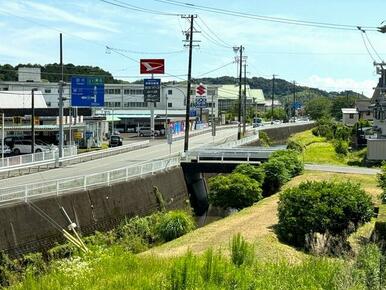 建物２階からの南方向の眺望