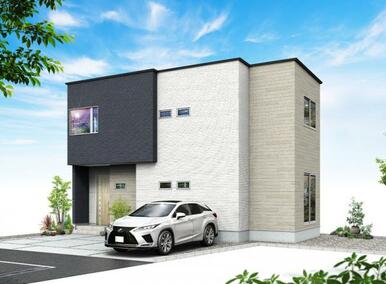 1号棟　完成予想パース