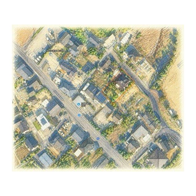 ※航空図を基に作成した俯瞰図です。現況と異なる場合は現況を優先いたします。