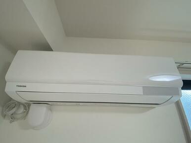 エアコン設置済みなので面倒な取り付け作業いりません♪