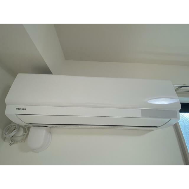 エアコン設置済みなので面倒な取り付け作業いりません♪