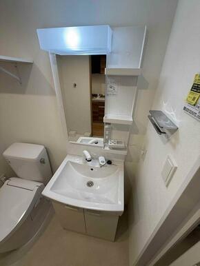 嬉しい洗面台は独立タイプ！