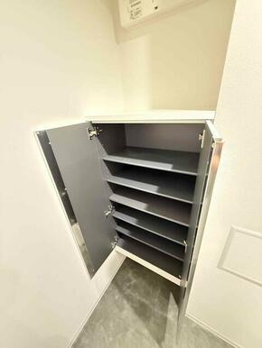 自慢のシューズを大切に、キレイに収納できます☆