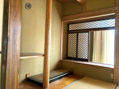 和室Bの床の間です