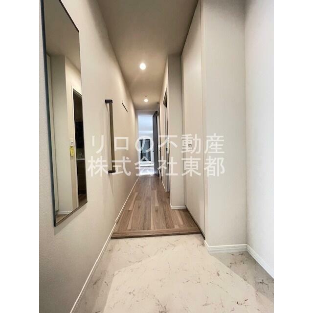 下駄箱がついているので、片付いた玄関をキープできます！