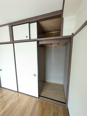 各洋室クローゼット付き