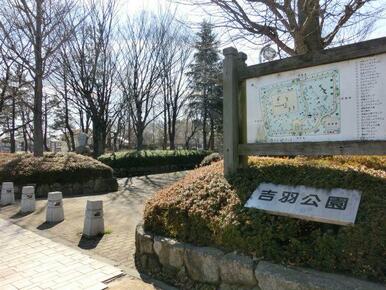 休みの日には吉羽公園で散歩などはいかがでしょうか？
