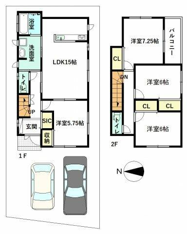 富山市 犬島新町１丁目 犬島新町駅 2階建 4ldk 富山市の新築売戸建住宅の物件情報 一戸建て 新築 中古 富山市の中古住宅 不動産は 株 エーピーエス 5fd6e8af7f54edbdf40