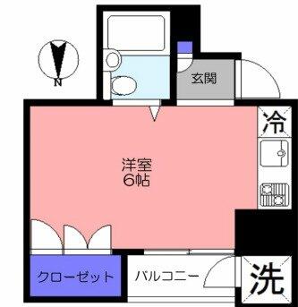 物件の間取図です。